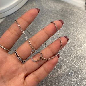 adjustable heart anklet